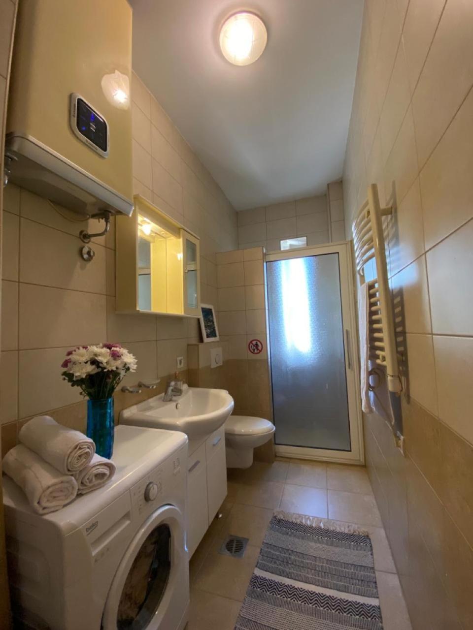Stylish King Downtown Apartment Podgoriţa Exterior foto